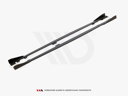 Street PRO Side Skirts Diffusers V2 + Flaps - BMW 1 Series F20 (M135i / M140i / M-Pack)