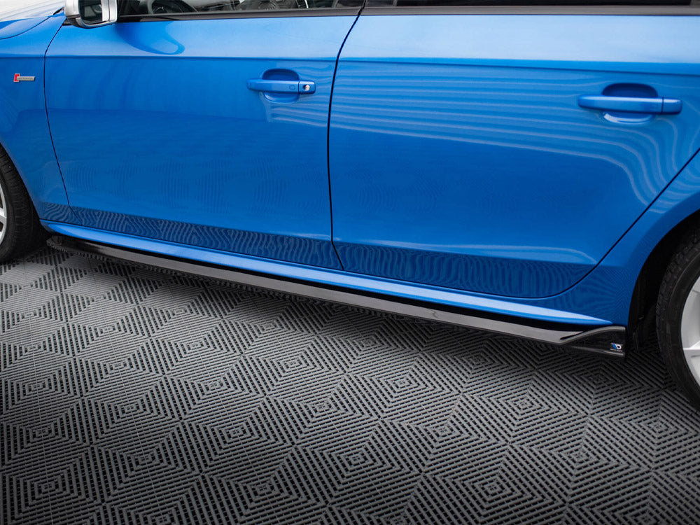 Side Skirts Diffusers V.4 - Audi A4 / A4 S Line / S4 B8
