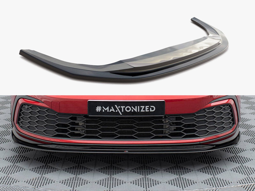 Front Splitter V.5 - Volkswagen Golf GTI / GTE / GTD / R-Line Mk8