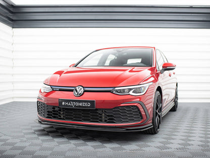 Front Splitter V.5 - Volkswagen Golf GTI / GTE / GTD / R-Line Mk8
