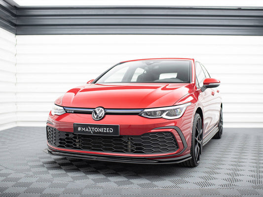 Front Splitter V.5 - Volkswagen Golf GTI / GTE / GTD / R-Line Mk8