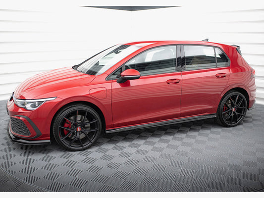 Side Skirts Diffusers V.3 - Volkswagen Golf GTI / GTE / GTI Clubsport / GTD / R-Line Mk8