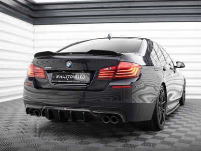 Rear Valance V2 - BMW 5 Series (M-Pack F10 / F11 (Version with two double exhausts)