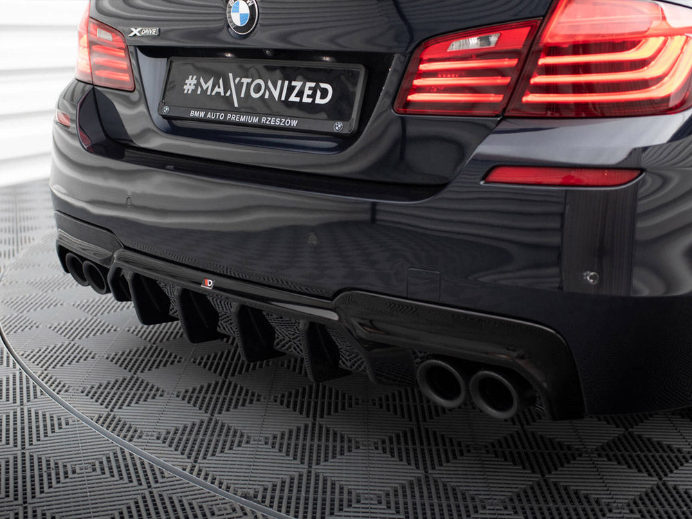 Rear Valance V2 - BMW 5 Series (M-Pack F10 / F11 (Version with two double exhausts)