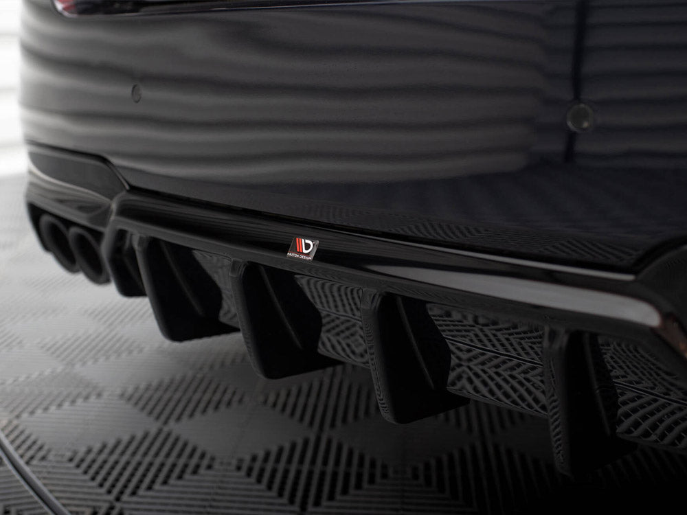 Rear Valance V2 - BMW 5 Series (M-Pack F10 / F11 (Version with two double exhausts)