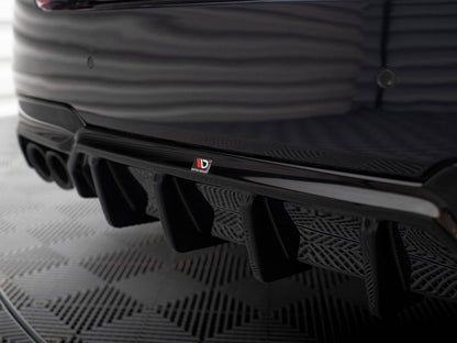 Rear Valance V2 - BMW 5 Series (M-Pack F10 / F11 (Version with two double exhausts)