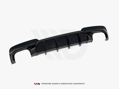 Rear Valance V2 - BMW 5 Series (M-Pack F10 / F11 (Version with two double exhausts)