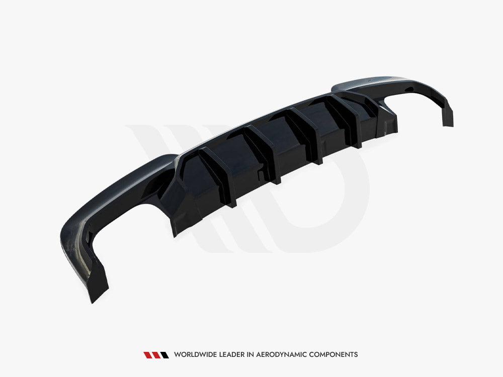 Rear Valance V2 - BMW 5 Series (M-Pack F10 / F11 (Version with two double exhausts)