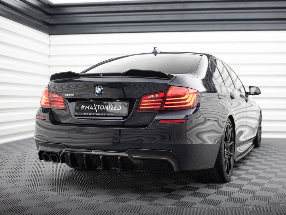 Rear Valance V2 - BMW 5 Series (M-Pack F10 / F11 (Version with double exhaust on one Side)