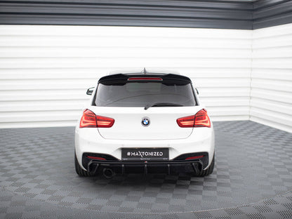 Rear Valance V.3 - BMW 1 Series (M-Pack F20 Facelift (Version with single exhaust on one Side)