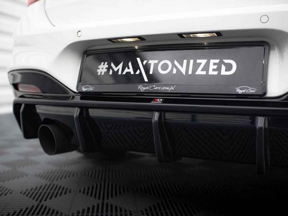 Rear Valance V.3 - BMW 1 Series (M-Pack F20 Facelift (Version with single exhaust on one Side)