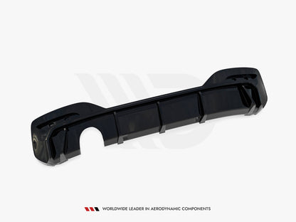Rear Valance V.3 - BMW 1 Series (M-Pack F20 Facelift (Version with single exhaust on one Side)