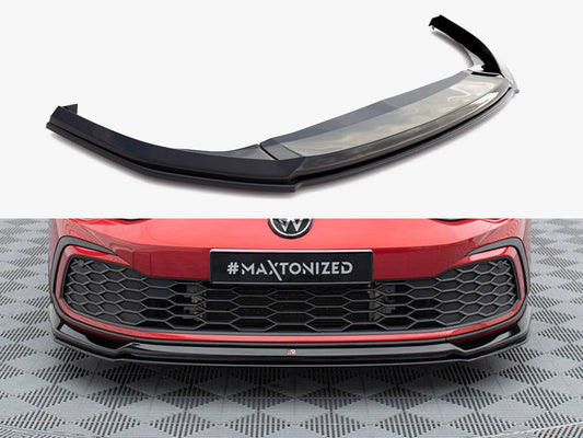 Front Splitter V.6 - Volkswagen Golf GTI / GTE / GTD / R-Line Mk8