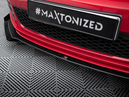 Street PRO Front Splitter V.3 + Flaps - Volkswagen Golf GTI Mk6