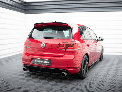 Rear Diffuser &amp; Rear Side Splitters - Volkswagen Golf Mk6 GTI / ED35