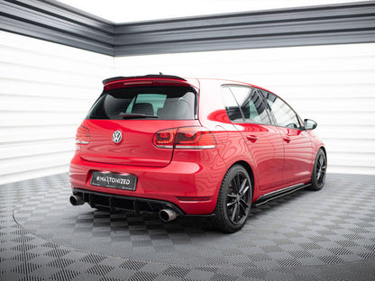 Rear Diffuser &amp; Rear Side Splitters - Volkswagen Golf Mk6 GTI / ED35