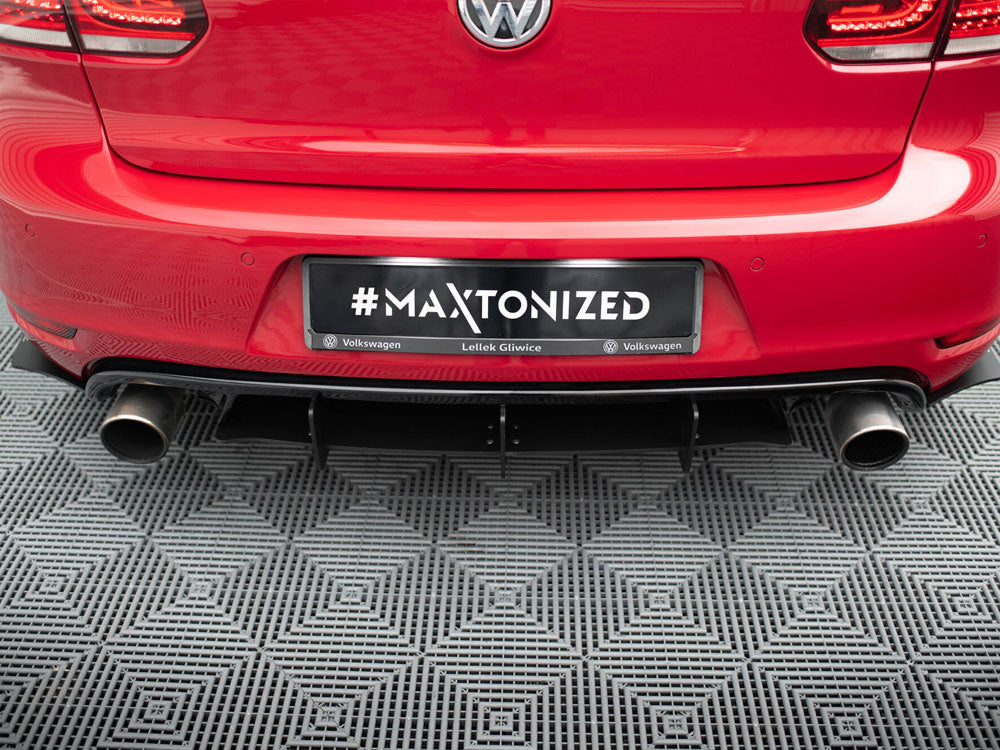 Rear Diffuser &amp; Rear Side Splitters - Volkswagen Golf Mk6 GTI / ED35