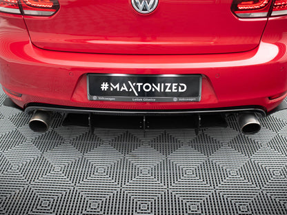 Rear Diffuser &amp; Rear Side Splitters - Volkswagen Golf Mk6 GTI / ED35