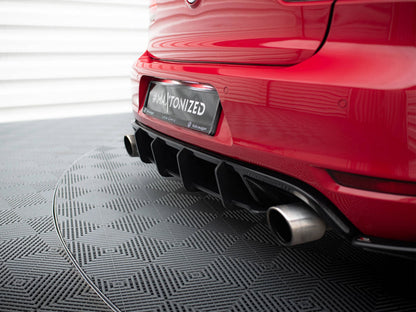 Street PRO Rear Diffuser V.2 - Volkswagen Golf GTI Mk6