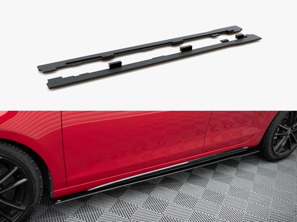Street PRO Side Skirts Diffusers - Volkswagen Golf GTI Mk6