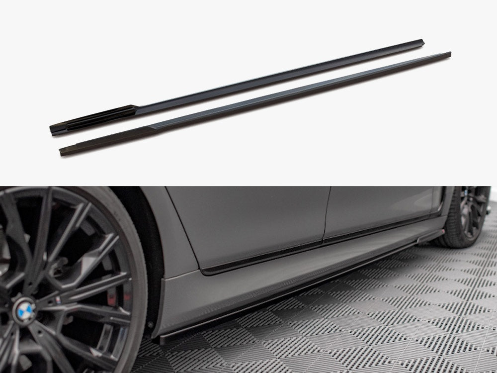 Side Skirts Diffusers V1 - BMW 7 Series (M-Pack G11)