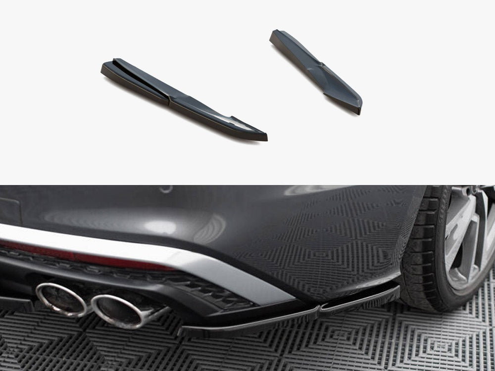 Rear Side Splitters - Audi S5 Sportback / Coupe F5 Facelift