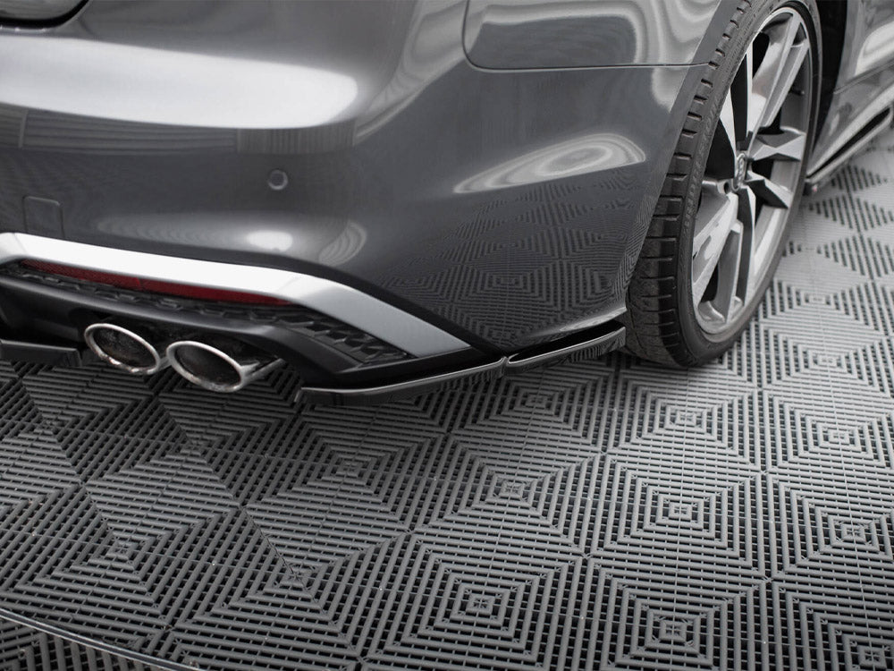 Rear Side Splitters - Audi S5 Sportback / Coupe F5 Facelift