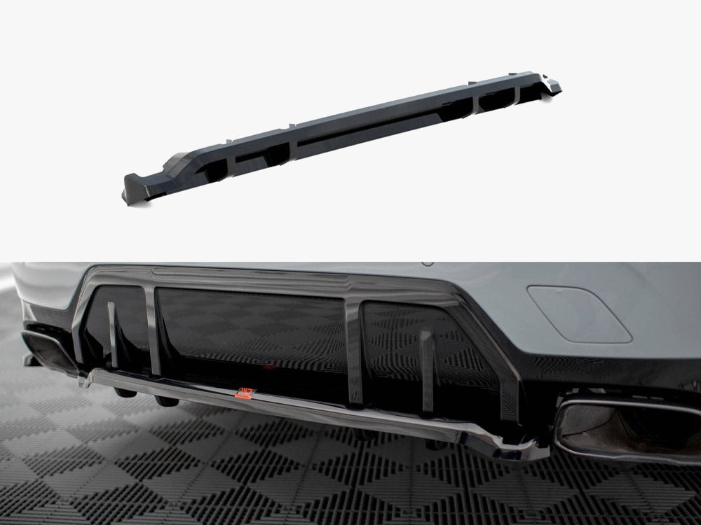 Rear Splitter (Vertical Bars) V1 - BMW M3 (40i G20 / G21 Facelift)