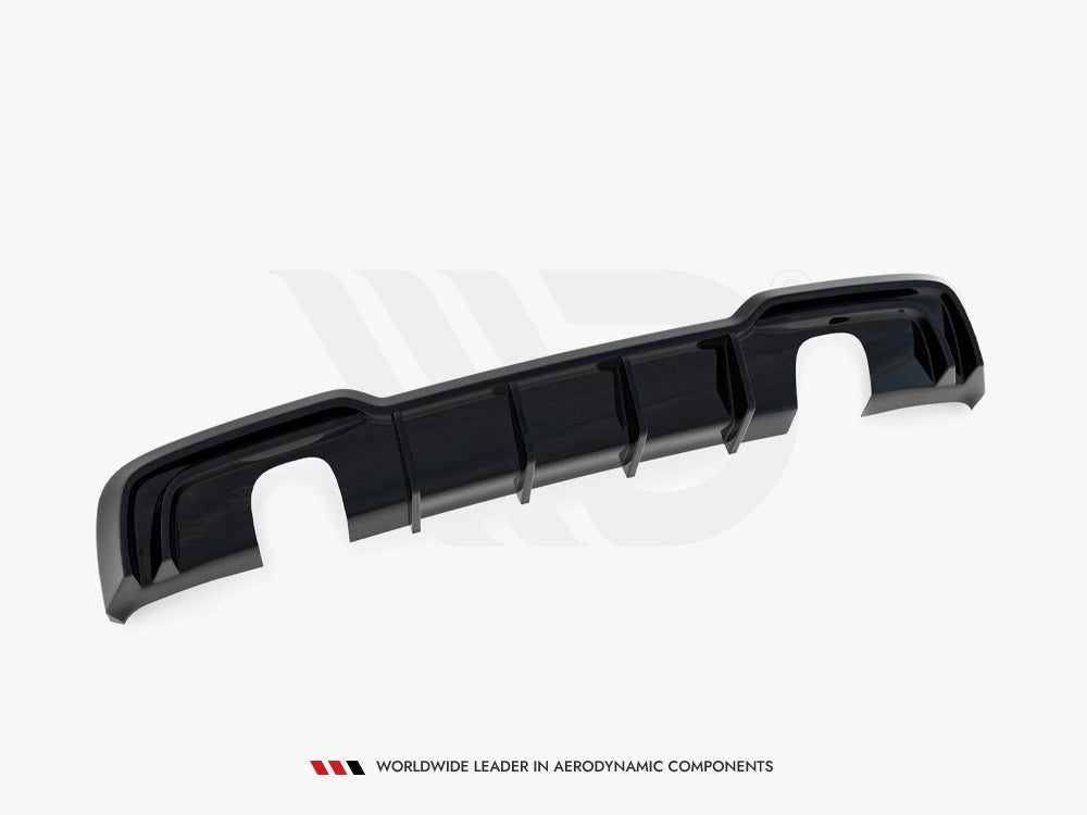 Rear Valance - Audi A3 S Line Sportback 8V Facelift (Version with single exhausts on both sides)