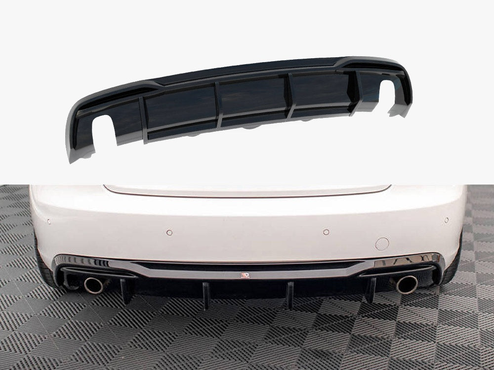 Rear Valance - Audi A5 Coupe 8T Facelift (Version with single exhausts on both sides)