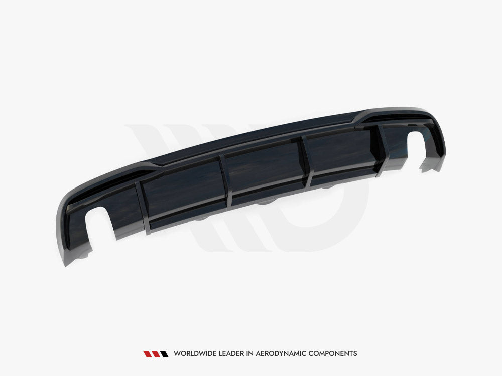 Rear Valance - Audi A5 Coupe 8T Facelift (Version with single exhausts on both sides)