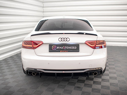 Rear Valance - Audi A5 Coupe 8T Facelift (Version with single exhausts on both sides)
