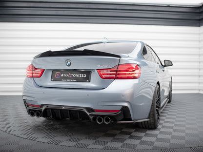 Rear Valance - BMW 4 Series (Coupe / Gran Coupe / Cabrio M-Pack F32 / F36 / F33 (Version with dual exhausts on both sides)