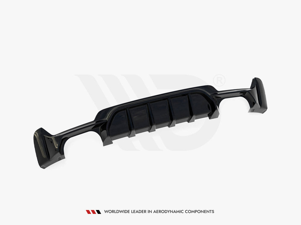 Rear Valance - BMW 4 Series (Coupe / Gran Coupe / Cabrio M-Pack F32 / F36 / F33 (Version with dual exhausts on both sides)