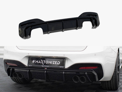 Rear Valance V.3 - BMW 1 Series (M-Pack / M140i F20 Facelift (Version with dual exhausts on both sides)
