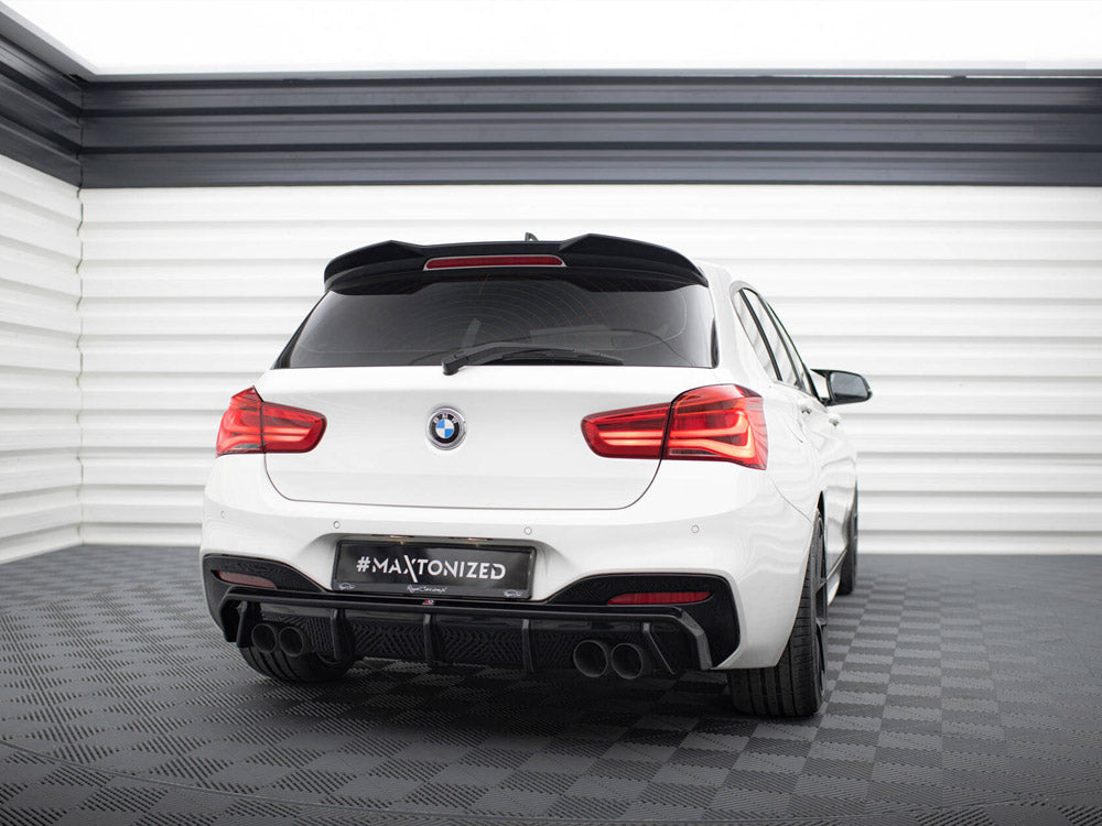 Rear Valance V.3 - BMW 1 Series (M-Pack / M140i F20 Facelift (Version with dual exhausts on both sides)