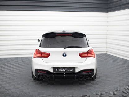 Rear Valance V.3 - BMW 1 Series (M-Pack / M140i F20 Facelift (Version with dual exhausts on both sides)