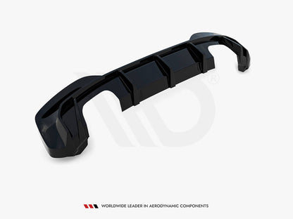 Rear Valance V.3 - BMW 1 Series (M-Pack / M140i F20 Facelift (Version with dual exhausts on both sides)