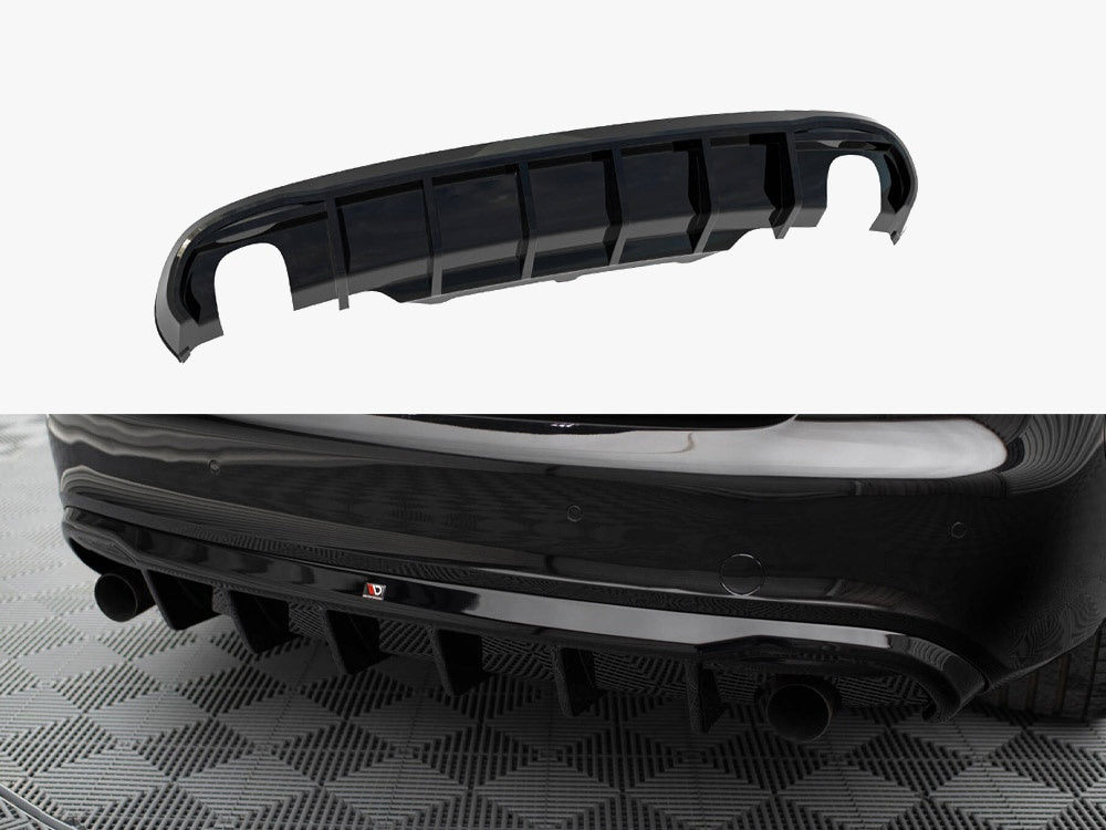 Rear Valance - Audi S5 / A5 S Line Coupe / Cabrio 8T (Version with single exhausts on both sides)