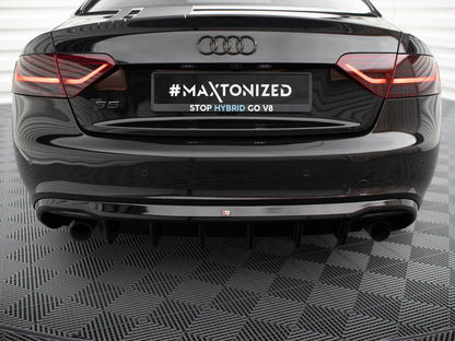 Rear Valance - Audi S5 / A5 S Line Coupe / Cabrio 8T (Version with single exhausts on both sides)