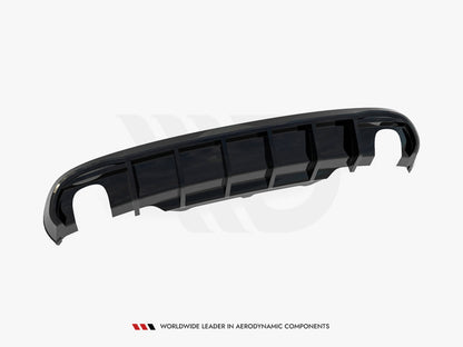 Rear Valance - Audi S5 / A5 S Line Coupe / Cabrio 8T (Version with single exhausts on both sides)