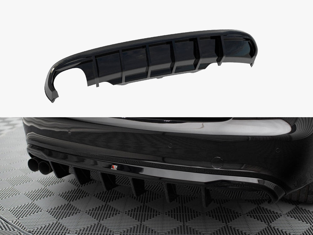 Rear Valance - Audi S5 / A5 S Line Coupe / Cabrio 8T (Single Side dual exhaust Version)