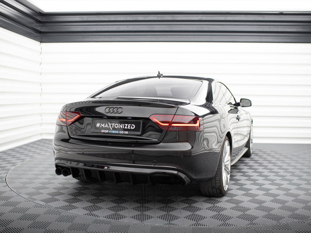 Rear Valance - Audi S5 / A5 S Line Coupe / Cabrio 8T (Single Side dual exhaust Version)