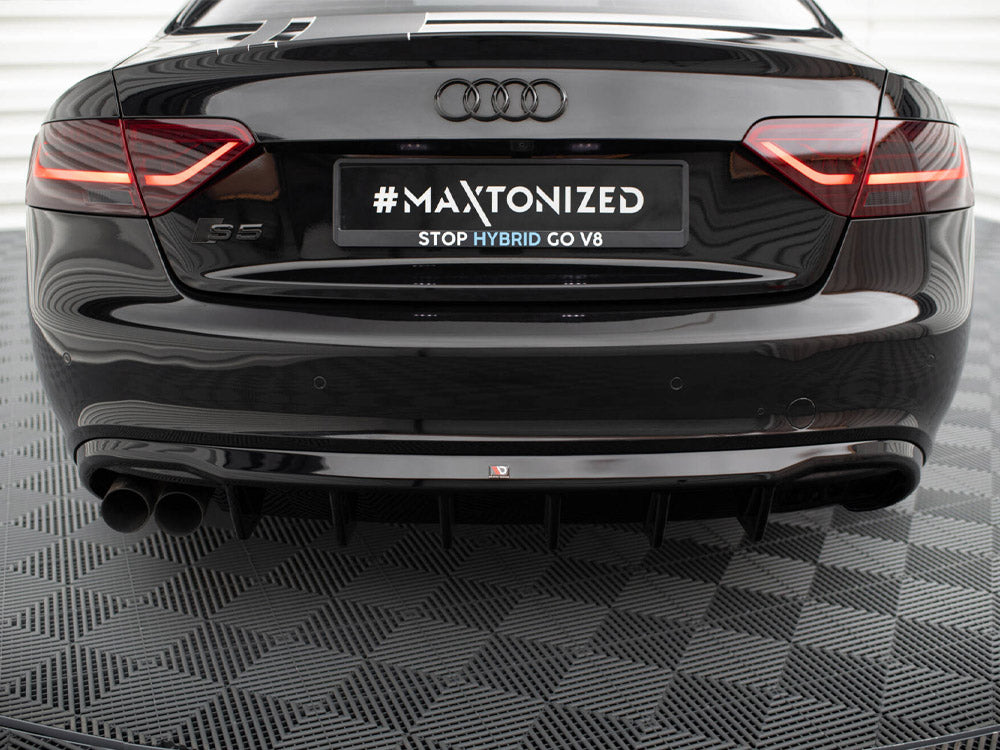 Rear Valance - Audi S5 / A5 S Line Coupe / Cabrio 8T (Single Side dual exhaust Version)