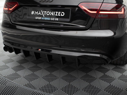 Rear Valance - Audi S5 / A5 S Line Coupe / Cabrio 8T (Single Side dual exhaust Version)