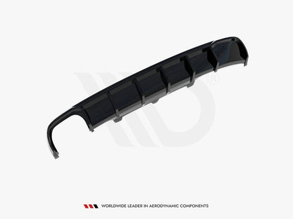 Rear Valance - Audi A6 Sedan / Avant C7 (Single Side dual exhaust Version)
