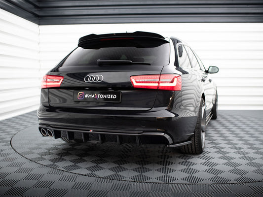 Rear Valance - Audi A6 Sedan / Avant C7 (Single Side dual exhaust Version)