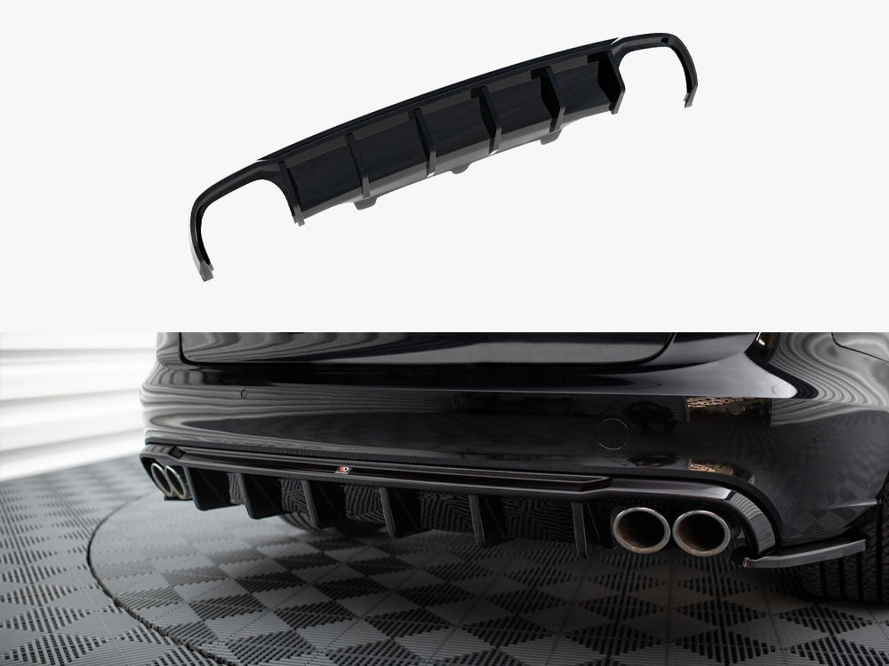 Rear Valance - Audi A6 Sedan / Avant C7 (Version with dual exhausts on both sides)