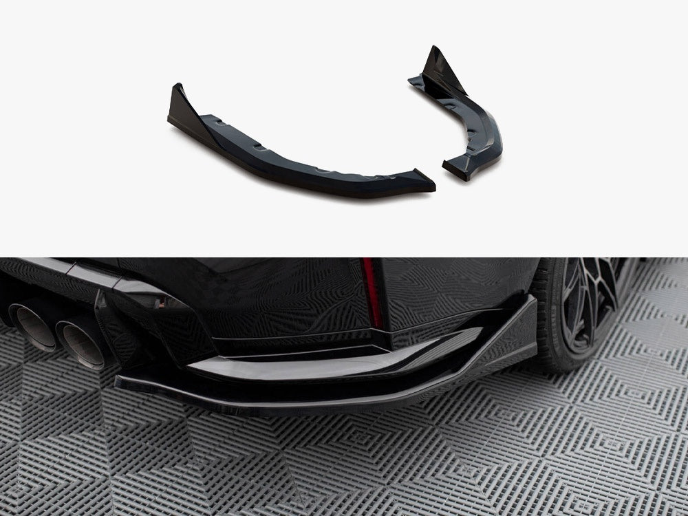 Rear Side Splitters V.4 CSL Look - BMW M3 G80