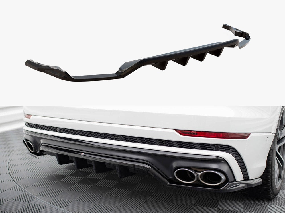 Central Rear Splitter (Vertical Bars) V.2 - Audi SQ8 Mk1